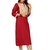 Seamore Cotton Slub Maroon Digital Print For Women Stitched Kurta Set