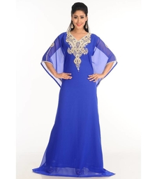 Gandura Moroccan Arabic Traditional Party Thobe Kaftan