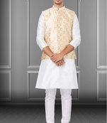 Designer Function Wear Heavy Kurta Pajama With Jacket