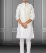 Designer Function Wear Heavy Kurta Pajama With Jacket