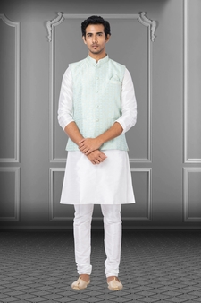 Designer Function Wear Heavy Kurta Pajama With Jacket