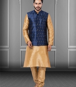 Designer Function Wear Heavy Kurta Pajama With Jacket