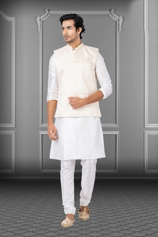 Designer Function Wear Heavy Kurta Pajama With Jacket
