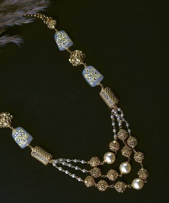 Brass Layered Mala 2