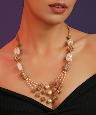 Brass Layered Mala 3