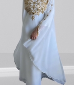 Sale!! Royal Fashion Dubai Beaded Kaftan Abaya Party African Clothing Crystal Fancy Work New Collection Dresses