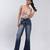LABEL Blue Wide Leg Jean