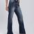 LABEL Blue Wide Leg Jean