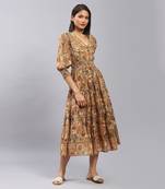 LABEL Brown Long Dress