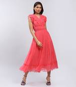 LABEL Pink Juliette Maxi Dress