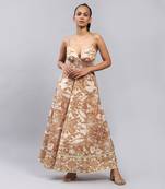 LABEL Brown Anais Maxi Dress