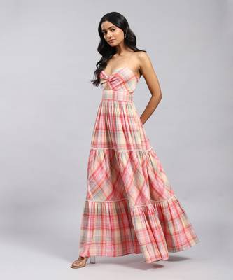 LABEL Pink Thea Maxi Dress 2