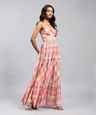 LABEL Pink Thea Maxi Dress 3