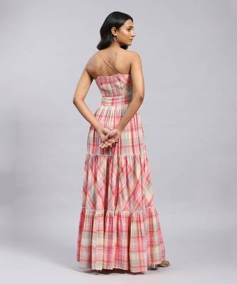 LABEL Pink Thea Maxi Dress 4