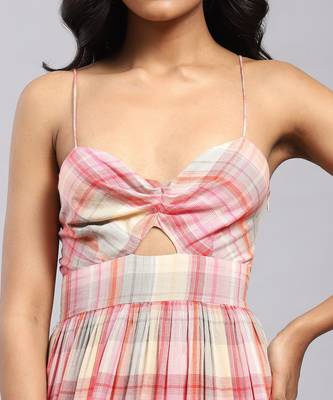 LABEL Pink Thea Maxi Dress 5