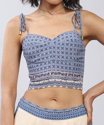 LABEL Ecru Tropical Print Co-Ord Set 6