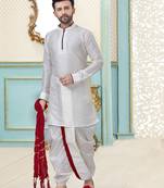 Readymade Men's Kurta With Dhoti-HIT Collection Colors