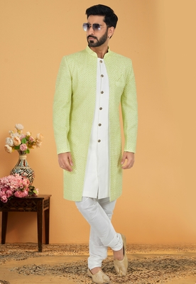 Designer Function Wear Heavy Indo Western Set 1