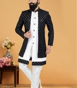 Designer Function Wear Heavy Indo Western Set