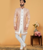 Designer Function Wear Heavy Indo Western Set