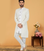 Designer Function Wear Heavy Indo Western Set