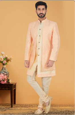 Designer Function Wear Heavy Indo Western Set 1