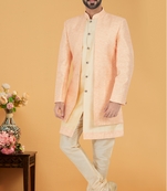 Designer Function Wear Heavy Indo Western Set