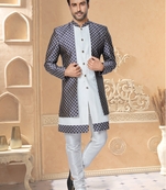 Designer Function Wear Heavy Indo Western Set