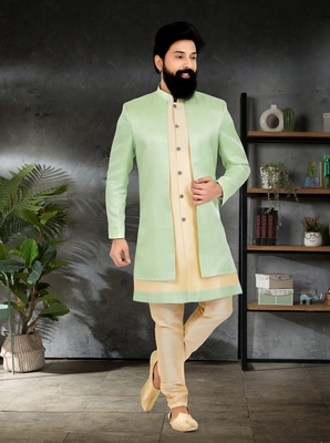 Designer Function Wear Heavy Indo Western Set 1