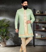 Designer Function Wear Heavy Indo Western Set