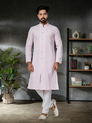 Designer Function Wear Heavy Kurta Pajama 1