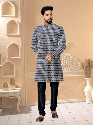 Designer Function Wear Heavy Kurta Pajama 1