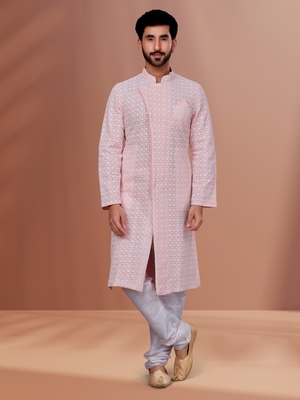 Designer Function Wear Heavy Kurta Pajama 1