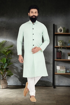 Designer Function Wear Heavy Kurta Pajama