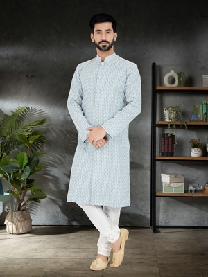 Designer Function Wear Heavy Kurta Pajama 1