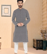 Designer Function Wear Heavy Kurta Pajama