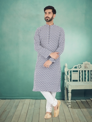 Designer Function Wear Heavy Kurta Pajama 1