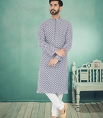 Designer Function Wear Heavy Kurta Pajama
