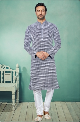 Designer Function Wear Heavy Kurta Pajama 1