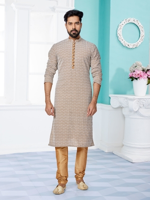 Designer Function Wear Heavy Kurta Pajama 1