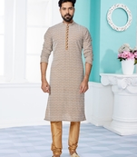 Designer Function Wear Heavy Kurta Pajama