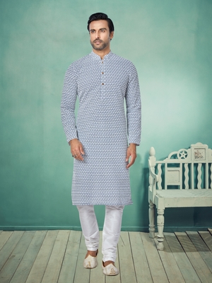 Designer Function Wear Heavy Kurta Pajama 1