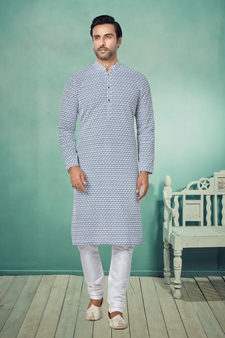 Designer Function Wear Heavy Kurta Pajama