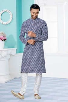 Designer Function Wear Heavy Kurta Pajama