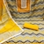 Mustard printed cotton salwar