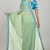 Brasso Fabric Saree with Heavy Embroidery Sequins Work Lace With Sequins work Blouse