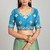 Brasso Fabric Saree with Heavy Embroidery Sequins Work Lace With Sequins work Blouse