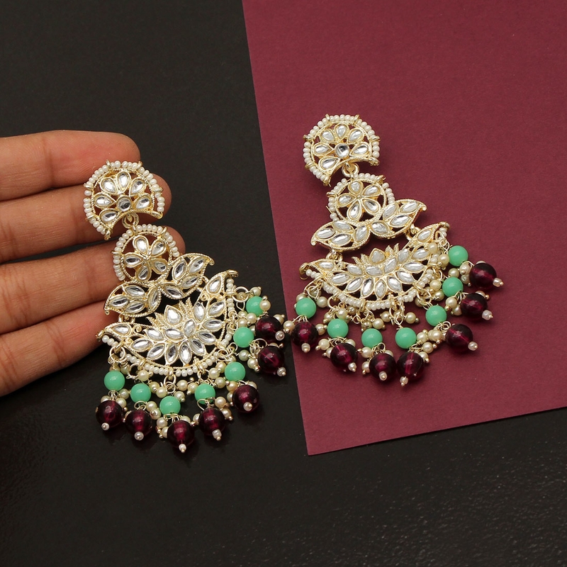 Purple danglers-drops