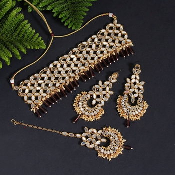 Brown necklace-sets 2