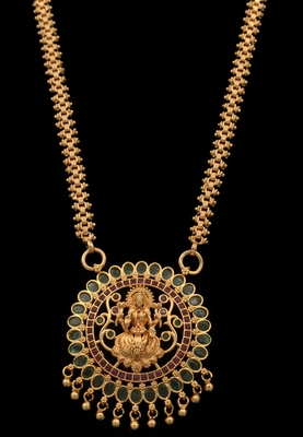 Gold ruby   necklaces 3